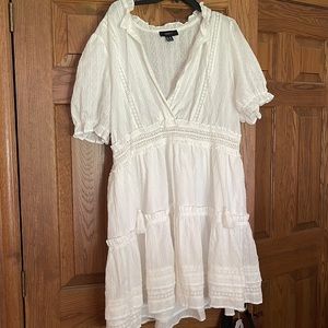 Forever 21 white summer dress